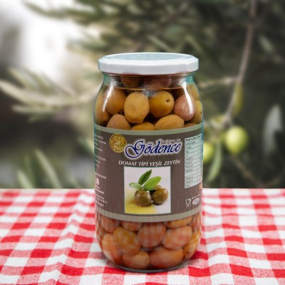 Domat Tipi Yeşil Zeytin - (700 Gram)