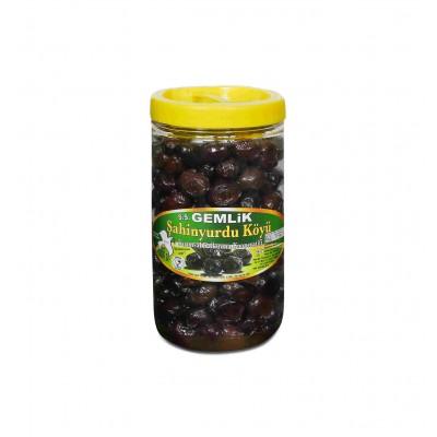 Gemlik Tipi Siyah Zeytin (Özel Boy) - (1000 Gram)